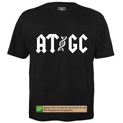 at-GC - Herren T-Shirt für Geeks mit Spruch Motiv aus Bio-Baumwolle Kurzarm Rundhals Ausschnitt, Größe XL von getDigital
