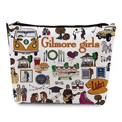 gfuhlre Gilmore-Bag TV-Show-Geschenk, Luke's Make-up-Tasche, Reise-Kulturbeutel, lustig, Mädchen, inspiriert, Luke's Fan, Geschenk für Frauen, weibliche Beste Freunde, Fans, Teenager, Mädchen, von gfuhlre
