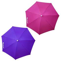 2 Packung Faltbarer Kopf Regenschirmhüte 27 Leichte Hesse-freie wasserdicht von ggtuyt