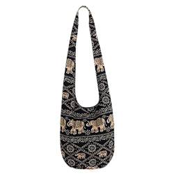 ggtuyt Frauen Hippie -Umhängetaschen Rand große Pile Ethnische Tasche Handtasche Reisetasche Khaki Frauenbeutel von ggtuyt