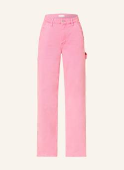 Gina Tricot Straight Jeans Carpenter pink von gina tricot