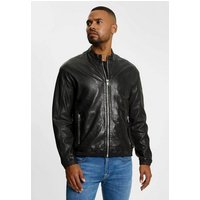 Gipsy Lederjacke G2MAirth Echtleder Herren Lederjacke Blouson Lammnappa schwarz von gipsy