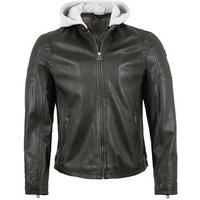 Gipsy Lederjacke Rylo Gipsy - Herren Lederjacke Echtleder Lammnappa schwarz von gipsy