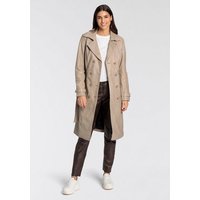 Gipsy Ledermantel GWTaruh OT (2-tlg) femininer Leder-Trenchcoat mit Bindegürtel von gipsy