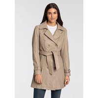 Gipsy Ledermantel Taresa (2-tlg., mit Bindegürtel) Leder-Trenchcoat mit Bindegürtel von gipsy