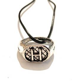 giulyscreations Ring Halskette Herondale Shadowhunters Metall Nickel Free The Mortal Instruments Rune Angelic Power Saga Jace Clary Fantasy Cosplay von giulyscreations
