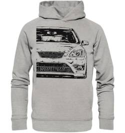 glstkrrn Focus 2 ST Hoodie, Regular, Unisex, Heather Grey, M von glstkrrn