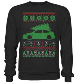 glstkrrn Focus 2 ST RS Ugly Christmas Sweater, Regular, Unisex, Schwarz, L von glstkrrn