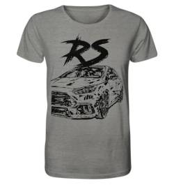 glstkrrn Focus 3 RS T-Shirt, Regular, Unisex, Mid Heather Grey, L von glstkrrn