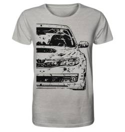 glstkrrn Impreza GRB Onelove Onelife T-Shirt, Regular, Unisex, Heather Grey, S von glstkrrn