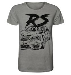 glstkrrn Octavia 3 RS Combi T-Shirt, Regular, Unisex, Mid Heather Grey, L von glstkrrn