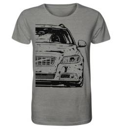 glstkrrn V70 T-Shirt, Regular, Unisex, Mid Heather Grey, M von glstkrrn