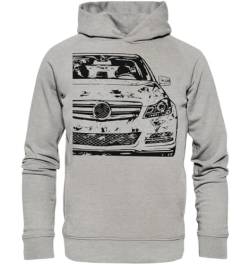 glstkrrn W204 Limousine Onelife Hoodie, Regular, Unisex, Heather Grey, M von glstkrrn