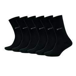 Gorax 6 Paar Bambus Socken (Viskose) - Atmungsaktiv & bequem, Männer & Frauen, Schwarz, 35-38 von gorax
