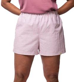 greenjama Damen Pyjama-Shorts, GOTS-Zertifiziert Pyjamaunterteil, Grape, 38 von greenjama