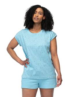 greenjama Damen Schlafshirt Kurzarm aus Bio Baumwolle, GOTS Zertifiziert von greenjama