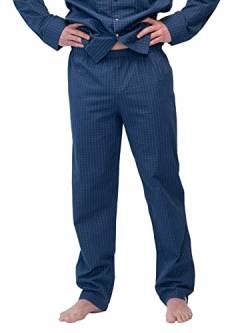 greenjama Herren Pyjama-Hose Pyjamaunterteil, Ultramarine, XXL von greenjama