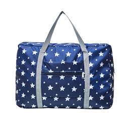 Kabinentasche 48X32X16 für Airlin ES Faltbare Reisetasche Frauen Tragetasche Reise Auf für Mann Gepäcktasche Große Reisetasche Kapazität Mode Gepäck, C #1, Einheitsgröße von hahuha