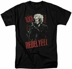Billy Idol Brick Wall Rebel Yell Mens T Shirt Licensed Rock Band Merchdandise Black Medium von haize
