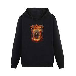 haize Mens Finger Death Punch Burn In Sin Graphic Merch FFDP 5Fdp Hoodies Long Sleeve Pullover Loose Hoody Sweatershirt Black 3XL von haize