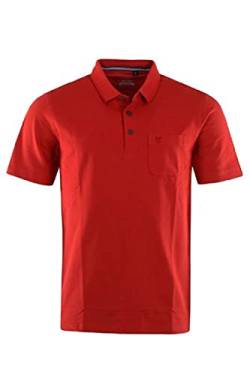 hajo Polo & Sportswear Herren Basic Pikee-Poloshirt, Lava von hajo