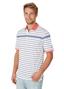 hajo Polo & Sportswear Herren Pikee-Poloshirt mit Ringel von hajo