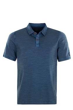 hajo Poloshirt Kurzarm Shirt Vintage Style 27388 638 blau, Herren-Größe:54 von hajo