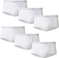 Hanes Ultimate Men's 6-Pack Classics Full-Cut Brief, White, 3X-Lage von hanes