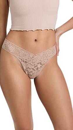 Hanky Panky Damen Braguita Francesa de Encaje Diario String, Gris Topo, von hanky panky