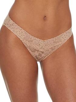 Hanky Panky Damen Braguita Francesa de Encaje Diario String, Gris topo, von hanky panky