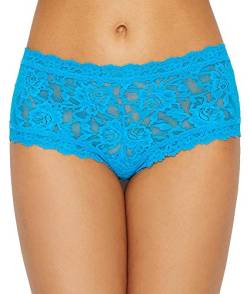 Hanky Panky Damen Signature Lace Boyshort Slips für Jungen, Fiji Blue, M von hanky panky