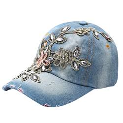 Basecap Sport Baseball Cap Damen Mädchen Sonnenhut Krempe Sporthut Baseballkappe Frauen Verstellbar Schirmmütze Sonnenschutz Sommerhut UV Schutz Mütze Reisen Atmungsaktiv Hüte Outdoor Kappe von haozaikeji