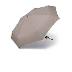 happy rain Selection Regenschirm Taschenschirm Petito Ultramini klein und kompakt Taupe von happy rain