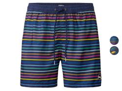Happy Shorts Herren Badeshorts, im sommerlichen Design, mit Peaching-Effekt von happy shorts
