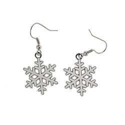 harayaa 3 X Modische Schnee Ohrringe, Weihnachts Ohrhaken, Schmuck, Geschenke von harayaa