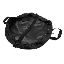 harayaa Strapazierfähige Neoprenanzug Wickelunterlage/wasserdichte Dry Bag mit Tragegriffen, Schwarz von harayaa