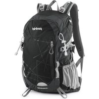 blnbag S1 - Leichter Sportrucksack mit Regenschutz, für Camping und Freizeit, unisex 20L, Black Anthrazit von hauptstadtkoffer