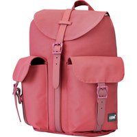 blnbag U5 - Handtaschen-Rucksack Tagesrucksack für Frauen mit Tabletfach, 23 cm, 12 L, Korallrot von hauptstadtkoffer