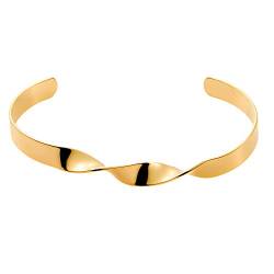 Heideman Armband Damen arenosus aus Edelstahl gold farbend matt Armkette für Frauen vergoldet von heideman ars gratia artis