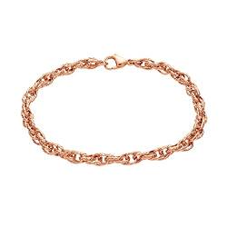 Heideman Armband Deja Damen aus Edelstahl rosegold farbend matt Armkette für Frauen rosevergoldet rose von heideman ars gratia artis