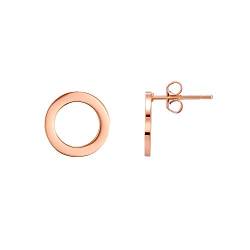 Heideman Ohrringe Damen aus Edelstahl rosegold farbend Ohrstecker für Frauen mit Kreis von heideman ars gratia artis