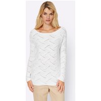 Witt Weiden Damen Pullover weiß von heine