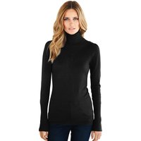 Witt Damen Rollkragenpullover, schwarz von heine