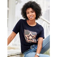 Witt Damen T-Shirt, marine von heine