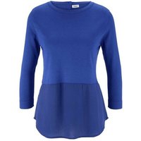 heine Troyer HEINE Damen 2-in-1-Feinstrickpullover, royalblau von heine