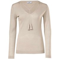 heine Troyer HEINE Damen Feinstrickpullover m. Quasten, sand von heine