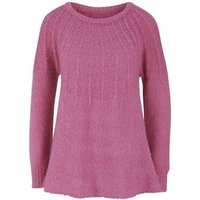 heine Troyer HEINE Damen Grobstrickpullover, orchidee von heine