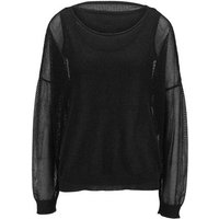 heine Troyer HEINE Damen Pullover + Feinstricktop, schwarz von heine