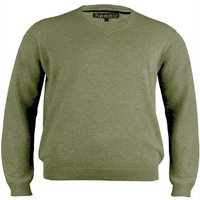 hemmy Fashion V-Ausschnitt-Pullover Pulli Sweater V-Ausschnitt in Übergrößen, versch. Ausführungen und Farben erhältlich von hemmy Fashion