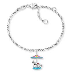 Herzengel HEB-CAROUSEL Silber-Armband für Kinder Karussell von herzengel